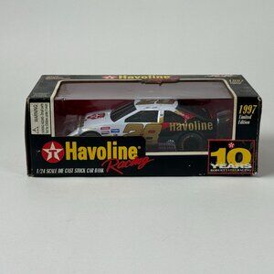 NASCAR Limited Edition 1997 Havoline Racing Die Cast Car Bank 1:24 Scale